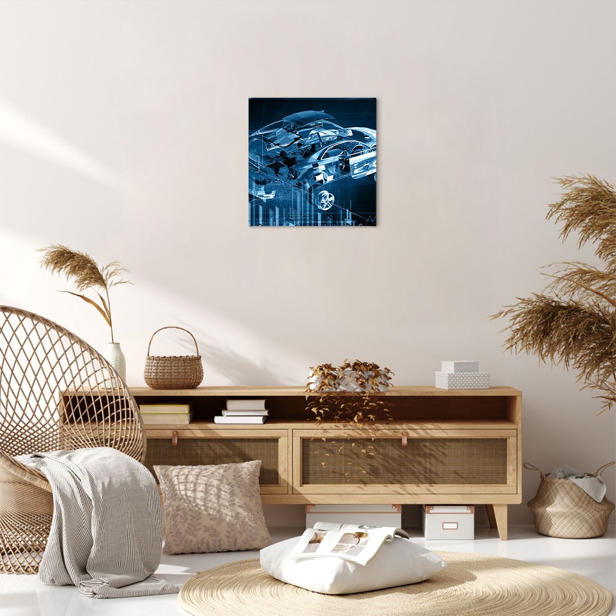 Obraz Na Płótnie - Samochód Prototyp - 40X40 Cm - Ac40X40-2615