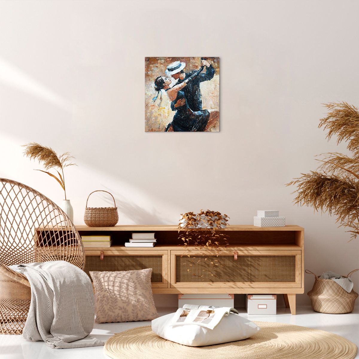 Obraz Na Płótnie - Tancerze Tango - 40X40 Cm - Ac40X40-3773