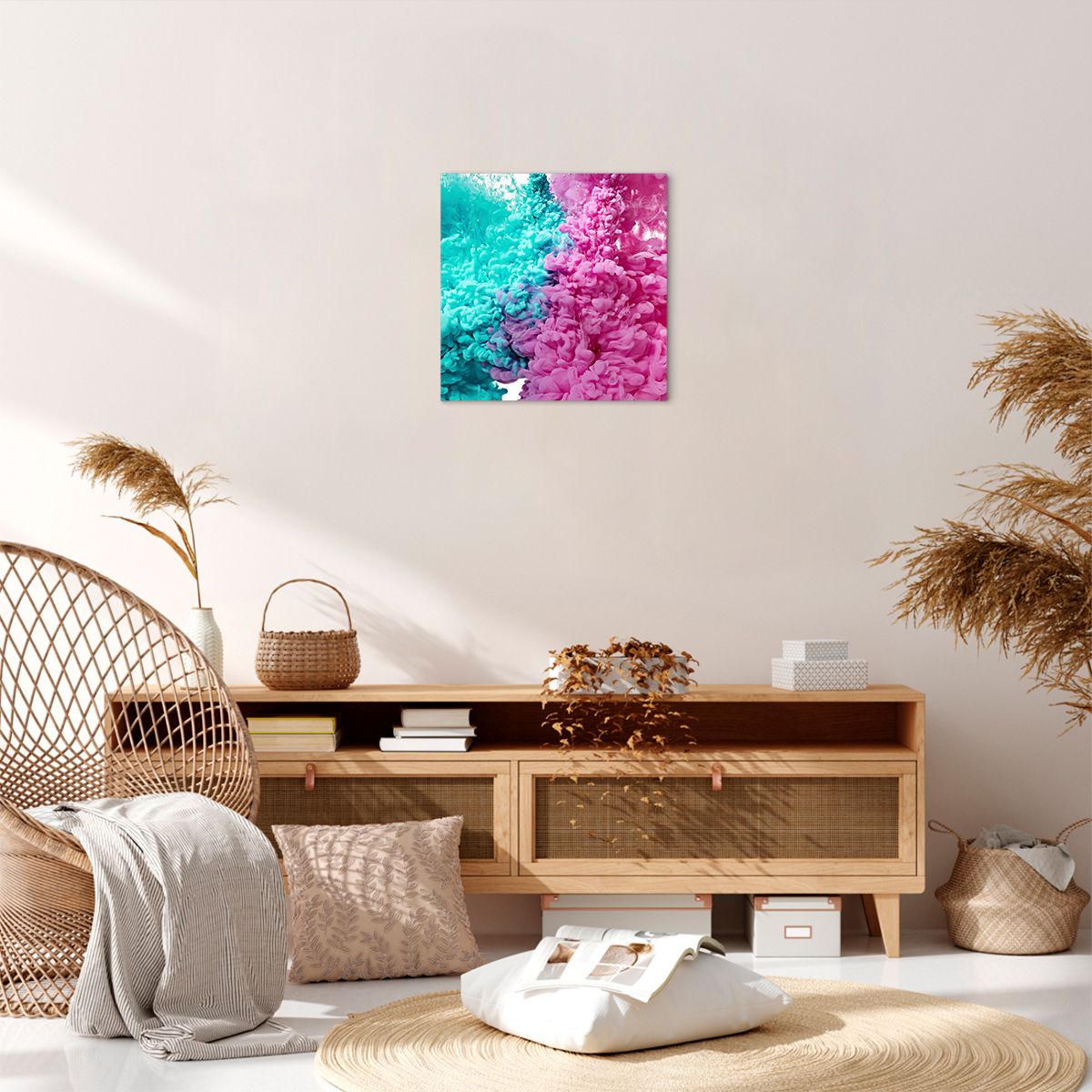 Obraz Na Płótnie - Kompozycja Modern - 40X40 Cm - Ac40X40-3908