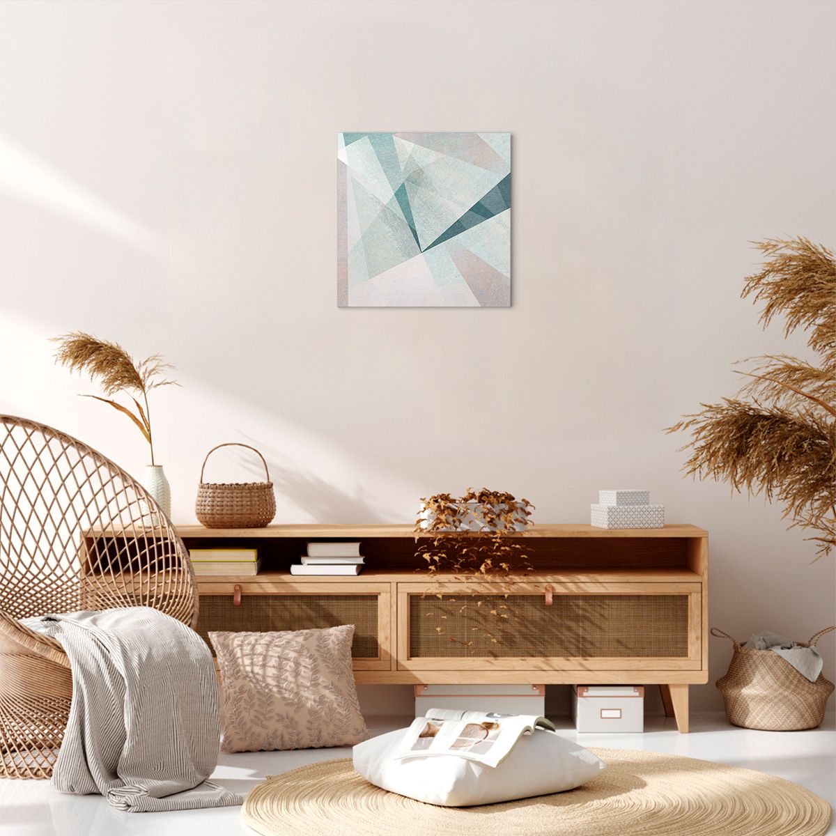Obraz Na Płótnie - Kompozycja Modern - 40X40 Cm - Ac40X40-3947
