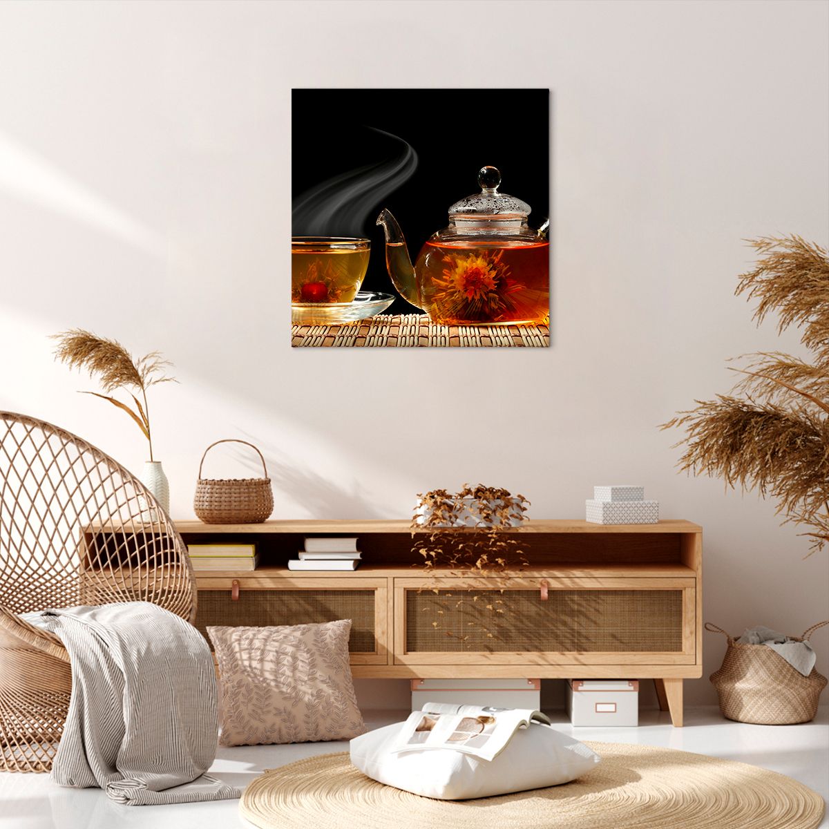Obraz Na Płótnie - Herbata Napar  - 60X60 Cm - Ac60X60-2253