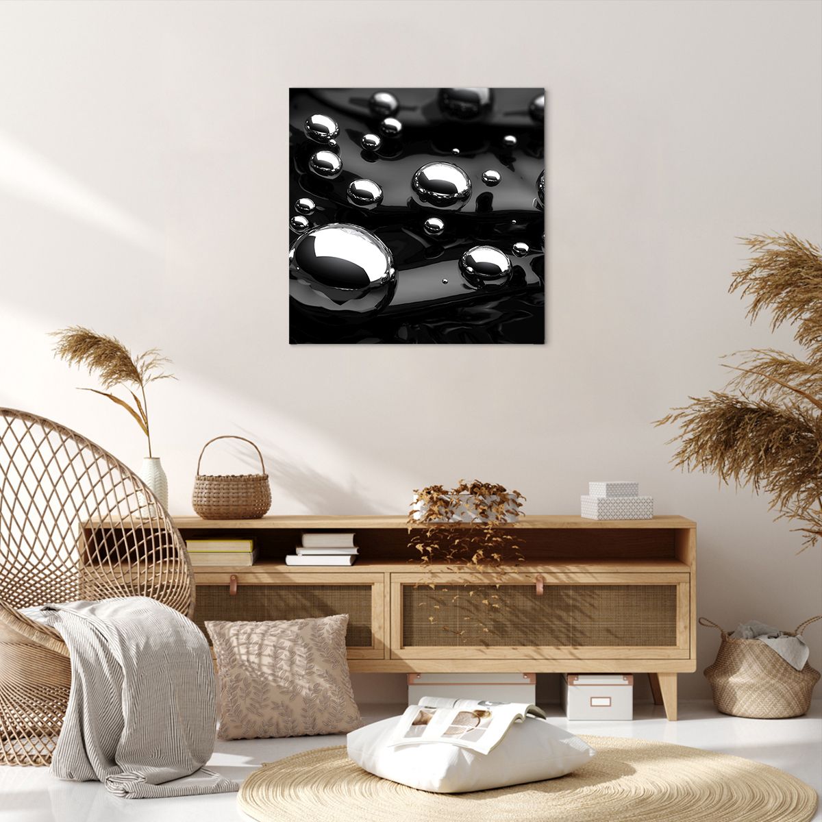 Obraz Na Płótnie - Kule Kompozycja - 60X60 Cm - Ac60X60-2525