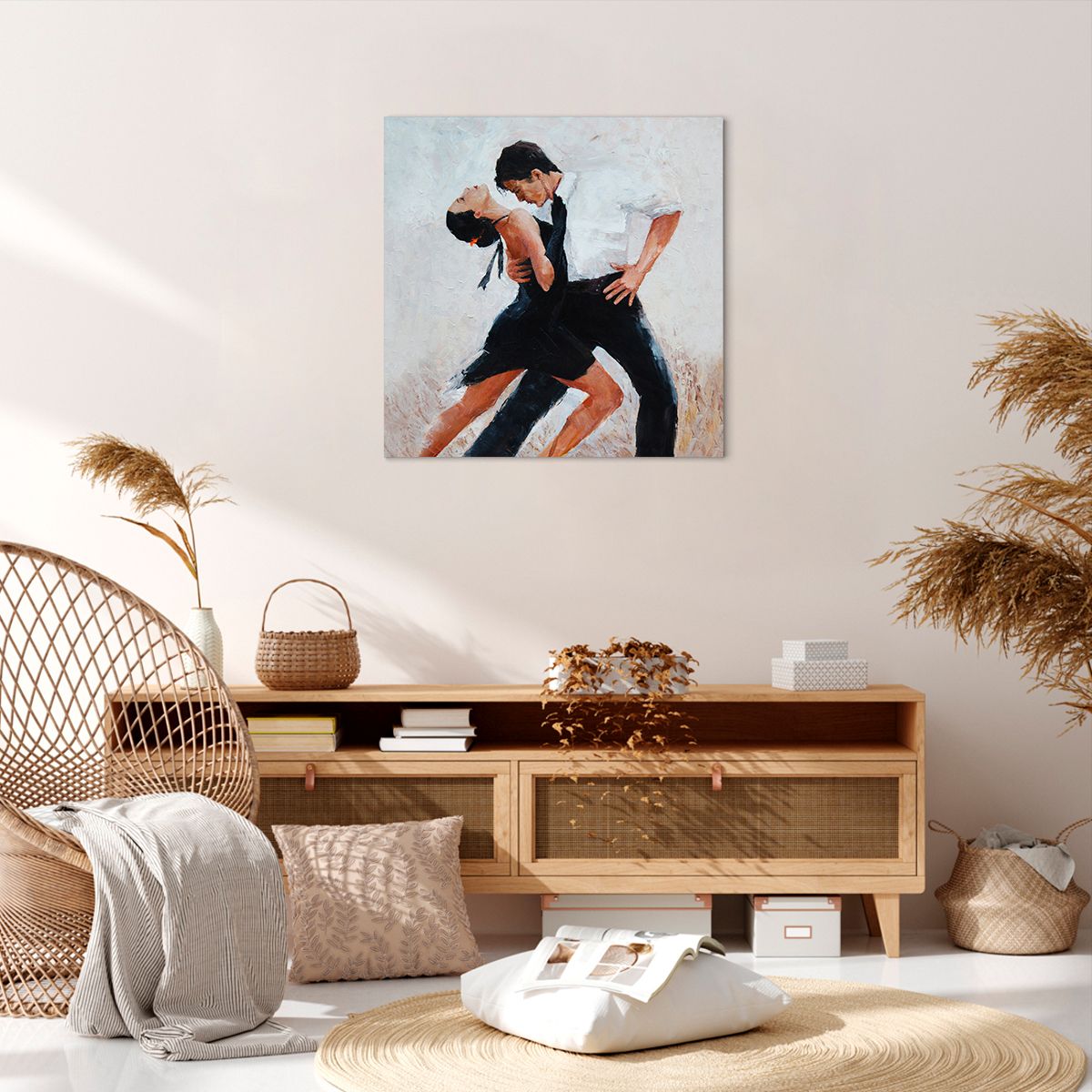 Obraz Na Płótnie - Tango Tancerze  - 60X60 Cm - Ac60X60-3771