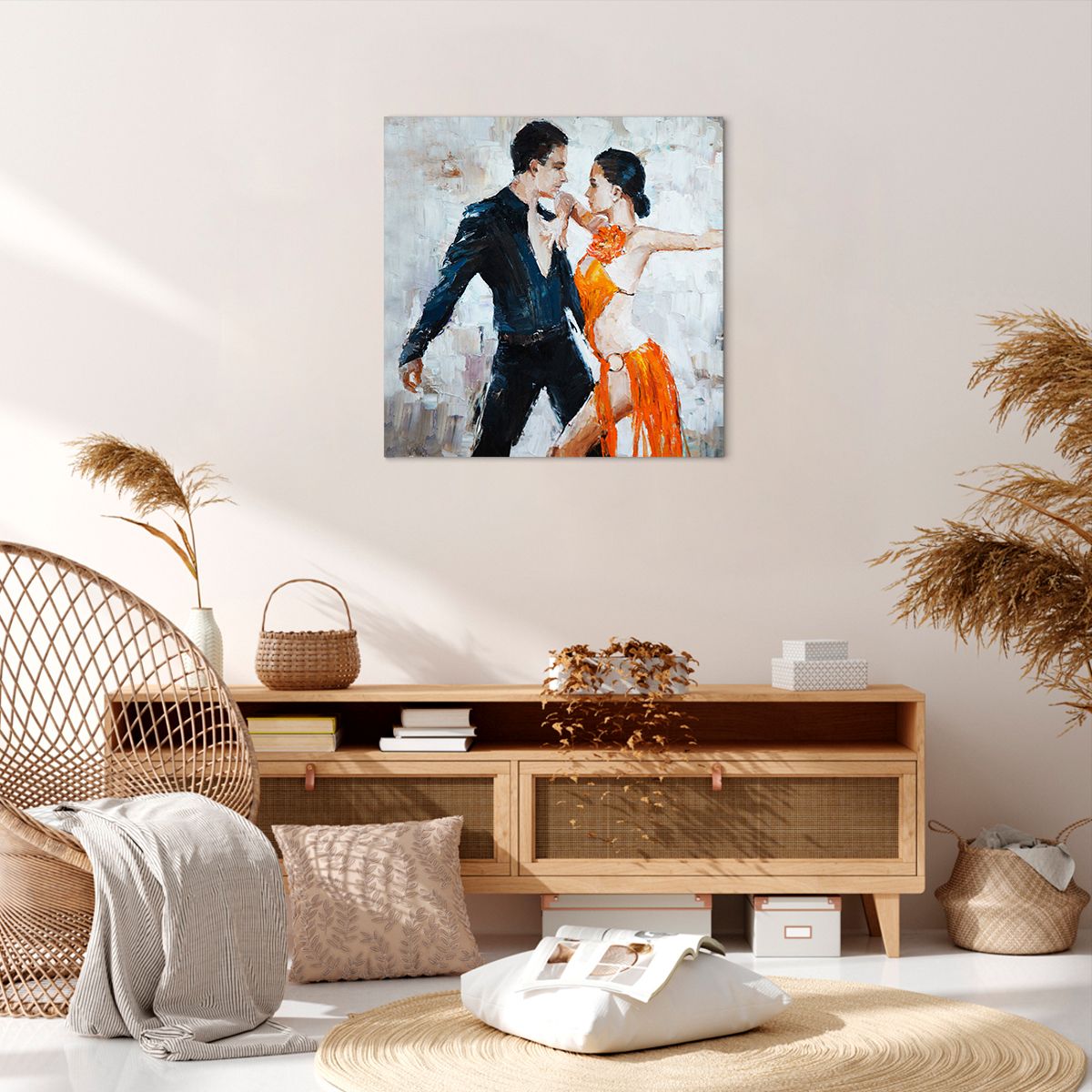 Obraz Na Płótnie - Samba Tancerze - 60X60 Cm - Ac60X60-3772