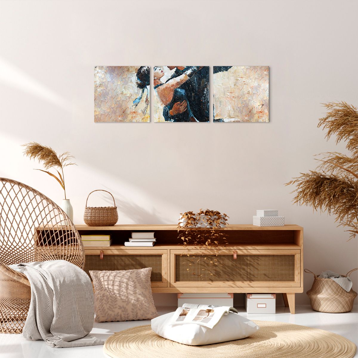 Obraz Na Płótnie - Tancerze Tango - 90X30 Cm - Ca90X30-3773