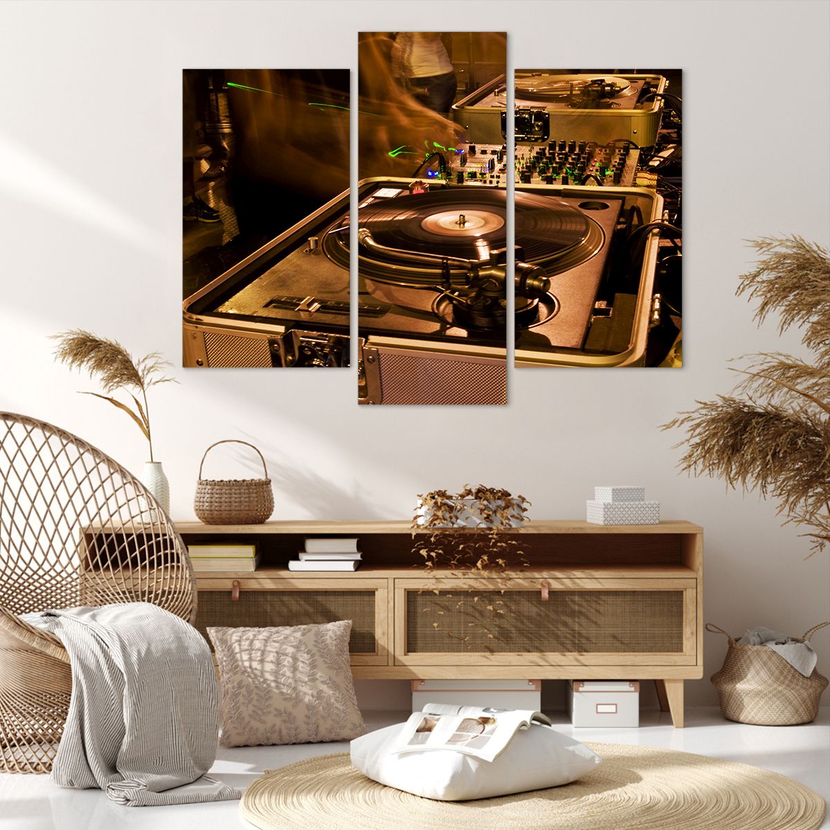 Obraz Na Płótnie - Studio Nagrań  - 130X100 Cm - Cb130X100-0505