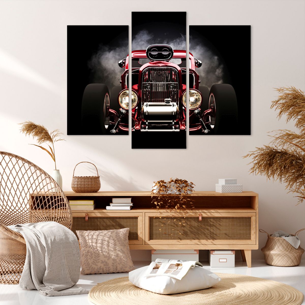 Obraz Na Płótnie - Samochód Retro - 130X100 Cm - Cb130X100-2422
