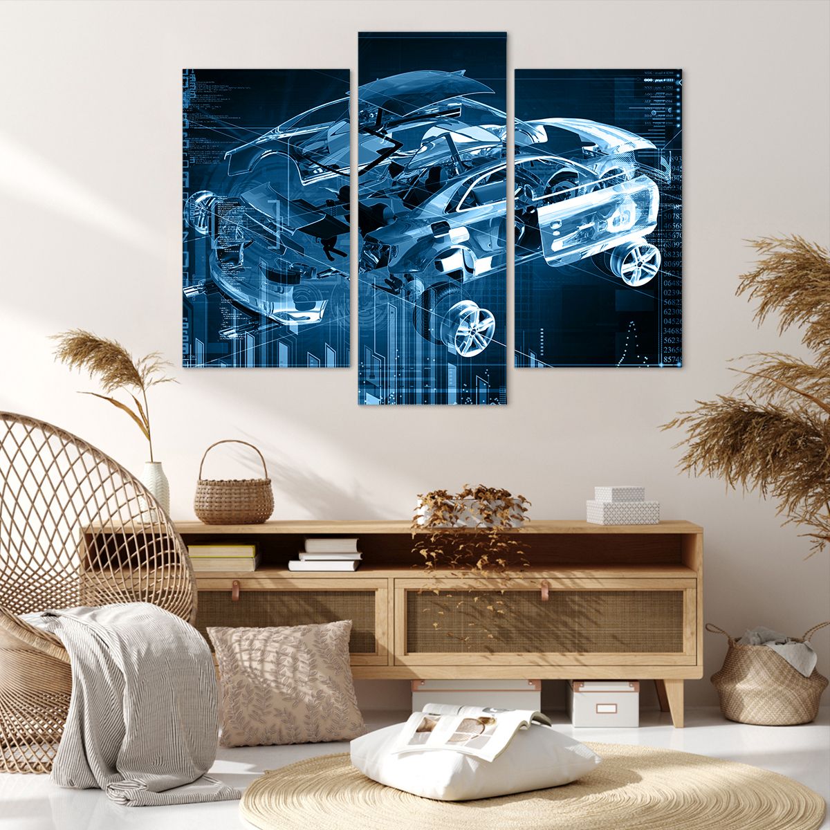 Obraz Na Płótnie - Samochód Prototyp - 130X100 Cm - Cb130X100-2615