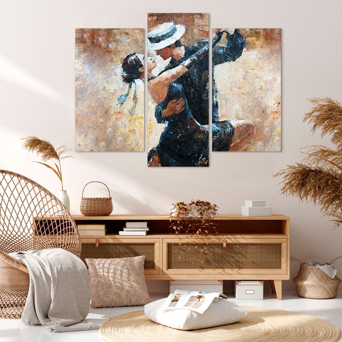 Obraz Na Płótnie - Tancerze Tango - 130X100 Cm - Cb130X100-3773