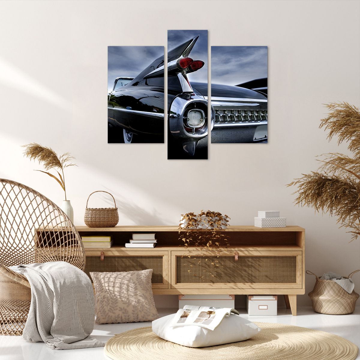 Obraz Na Płótnie - Cadillac Samochód - 95X80 Cm - Cb95X80-0159