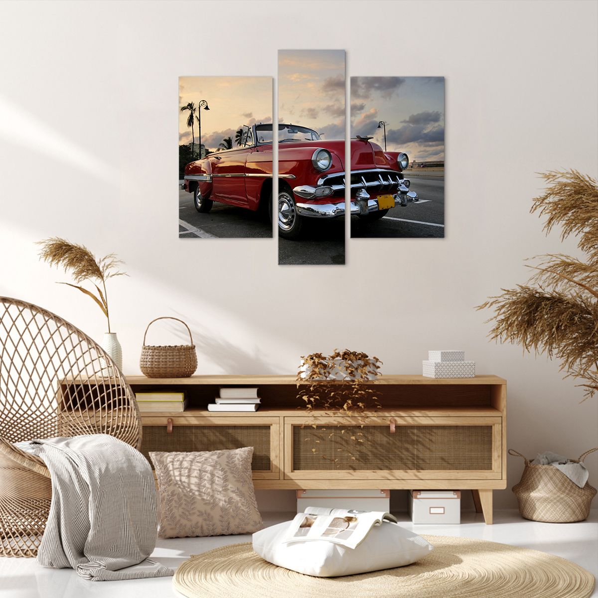 Obraz Na Płótnie - Cadillac Samochód - 95X80 Cm - Cb95X80-0186
