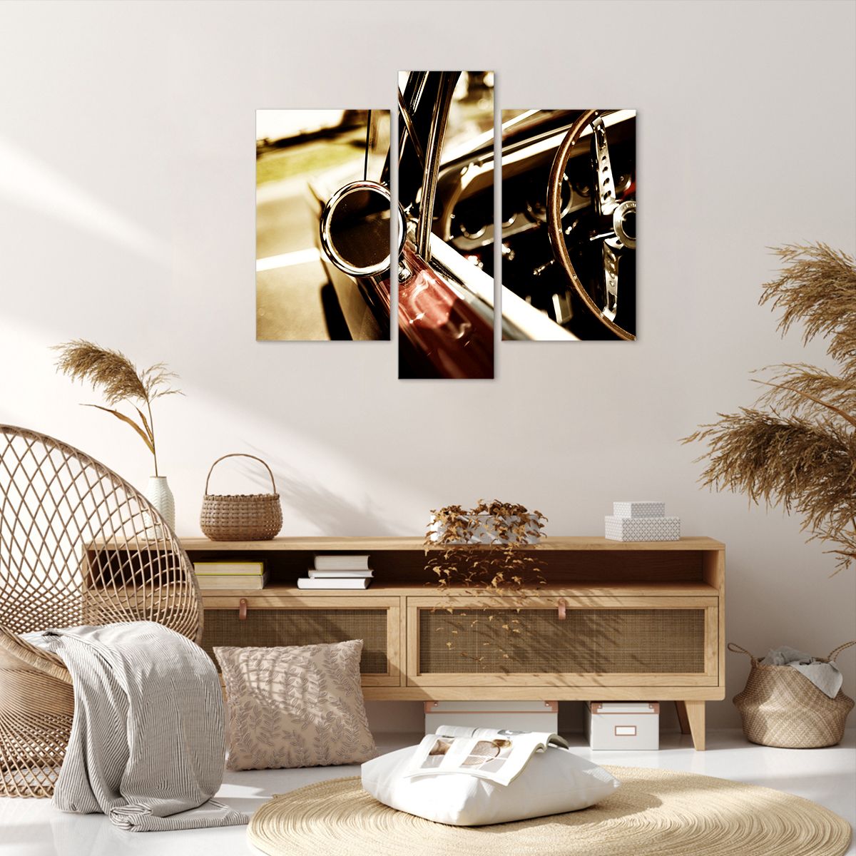 Obraz Na Płótnie - Cadillac Samochód - 95X80 Cm - Cb95X80-0195