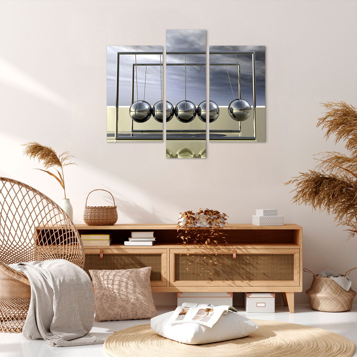 Obraz Na Płótnie - Kule Kompozycja - 95X80 Cm - Cb95X80-0252