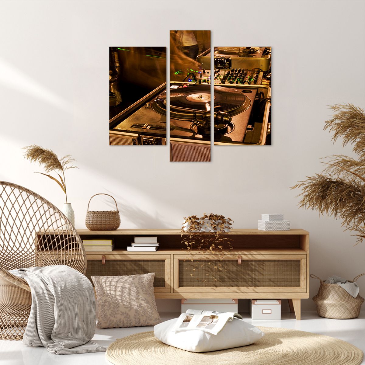 Obraz Na Płótnie - Studio Nagrań  - 95X80 Cm - Cb95X80-0505