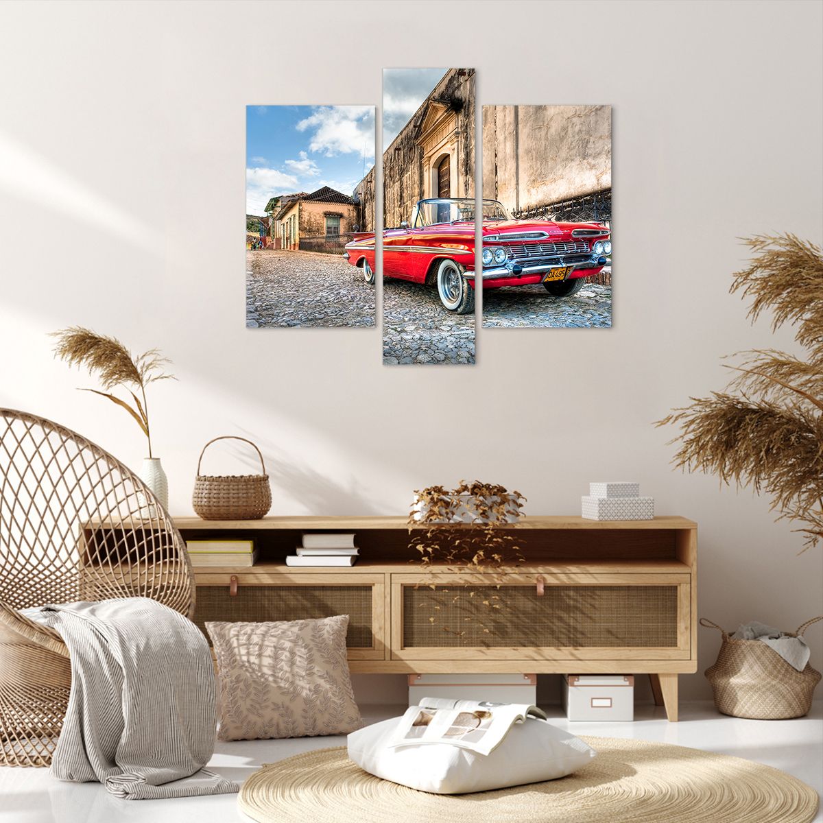 Obraz Na Płótnie - Cadillac Samochód - 95X80 Cm - Cb95X80-0506