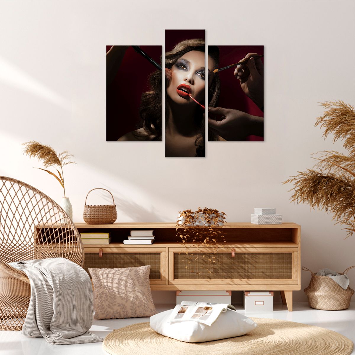 Obraz Na Płótnie - Kobieta Modelka - 95X80 Cm - Cb95X80-2597