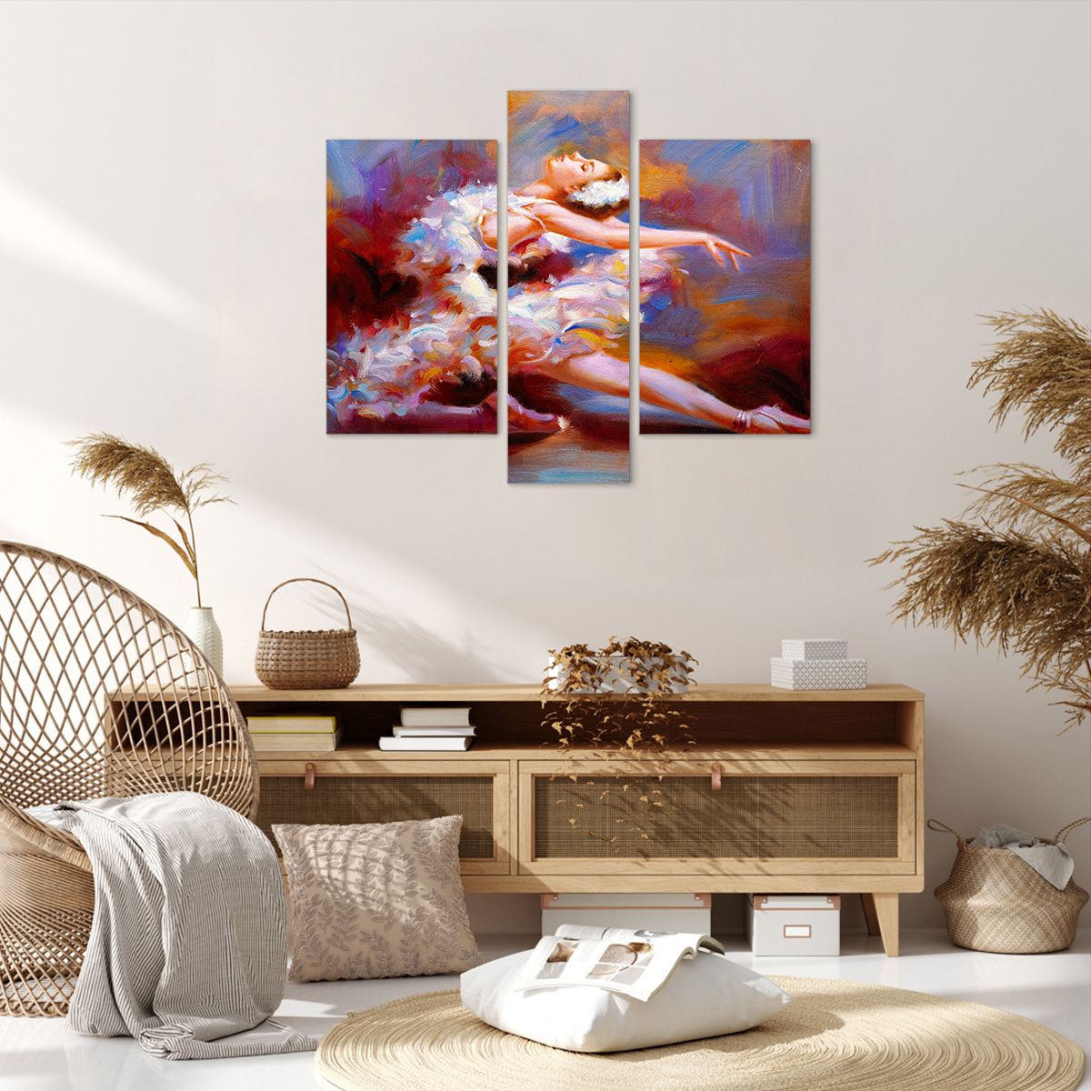 Obraz Na Płótnie - Tancerka Balet - 95X80 Cm - Cb95X80-3463