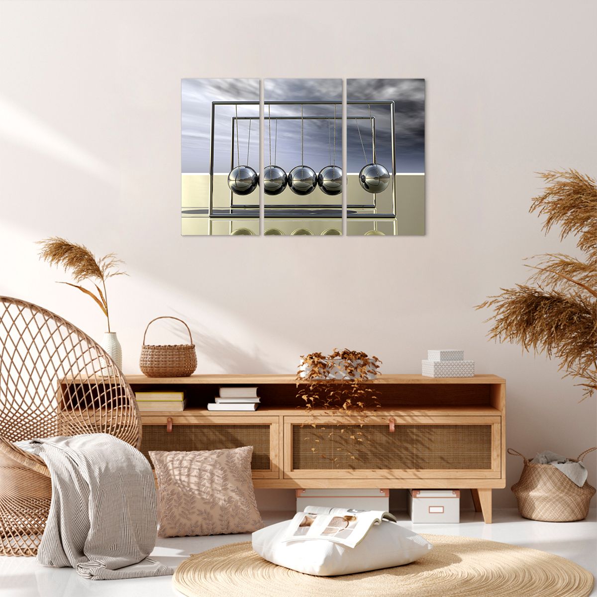 Obraz Na Płótnie - Kule Kompozycja - 105X70 Cm - Ce105X70-0252