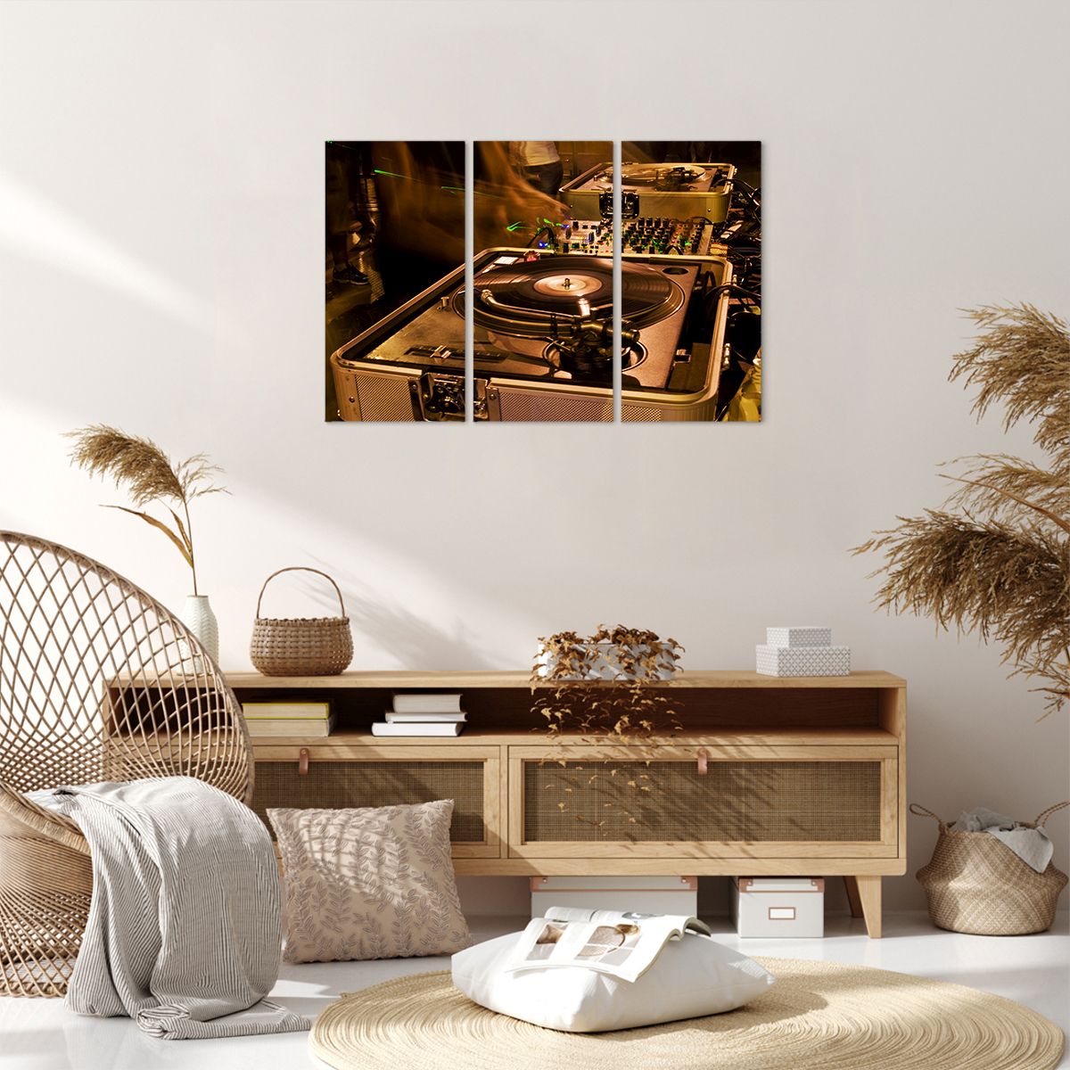 Obraz Na Płótnie - Studio Nagrań  - 105X70 Cm - Ce105X70-0505