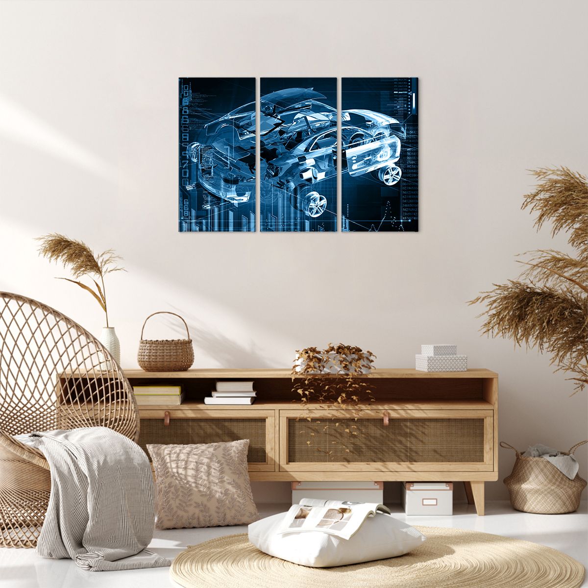 Obraz Na Płótnie - Samochód Prototyp - 105X70 Cm - Ce105X70-2615