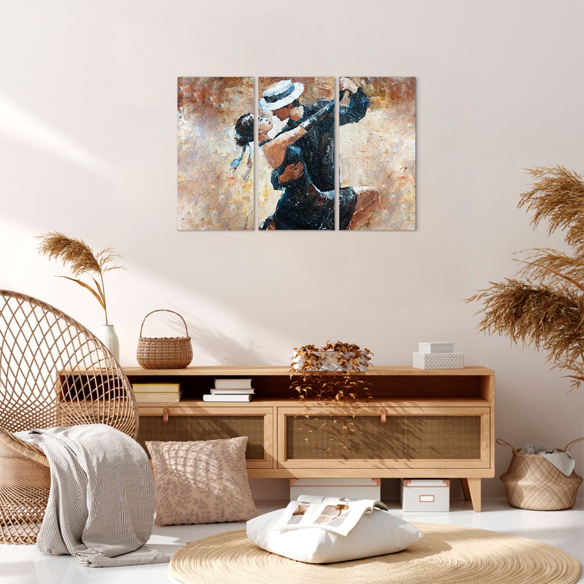 Obraz Na Płótnie - Tancerze Tango - 105X70 Cm - Ce105X70-3773