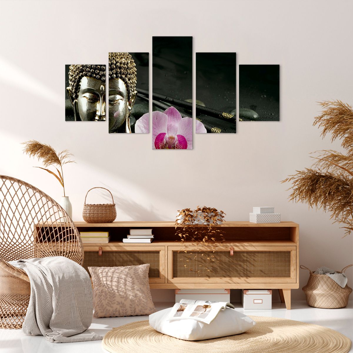 Obraz Na Płótnie - Storczyk Bożek - 125X70 Cm - Ea125X70-0145