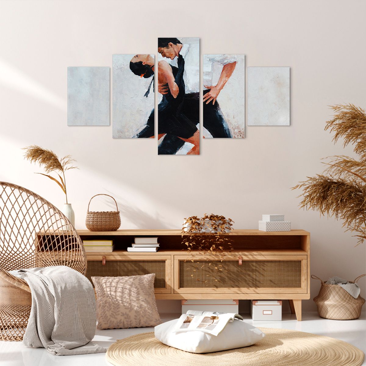 Obraz Na Płótnie - Tango Tancerze  - 125X70 Cm - Ea125X70-3771