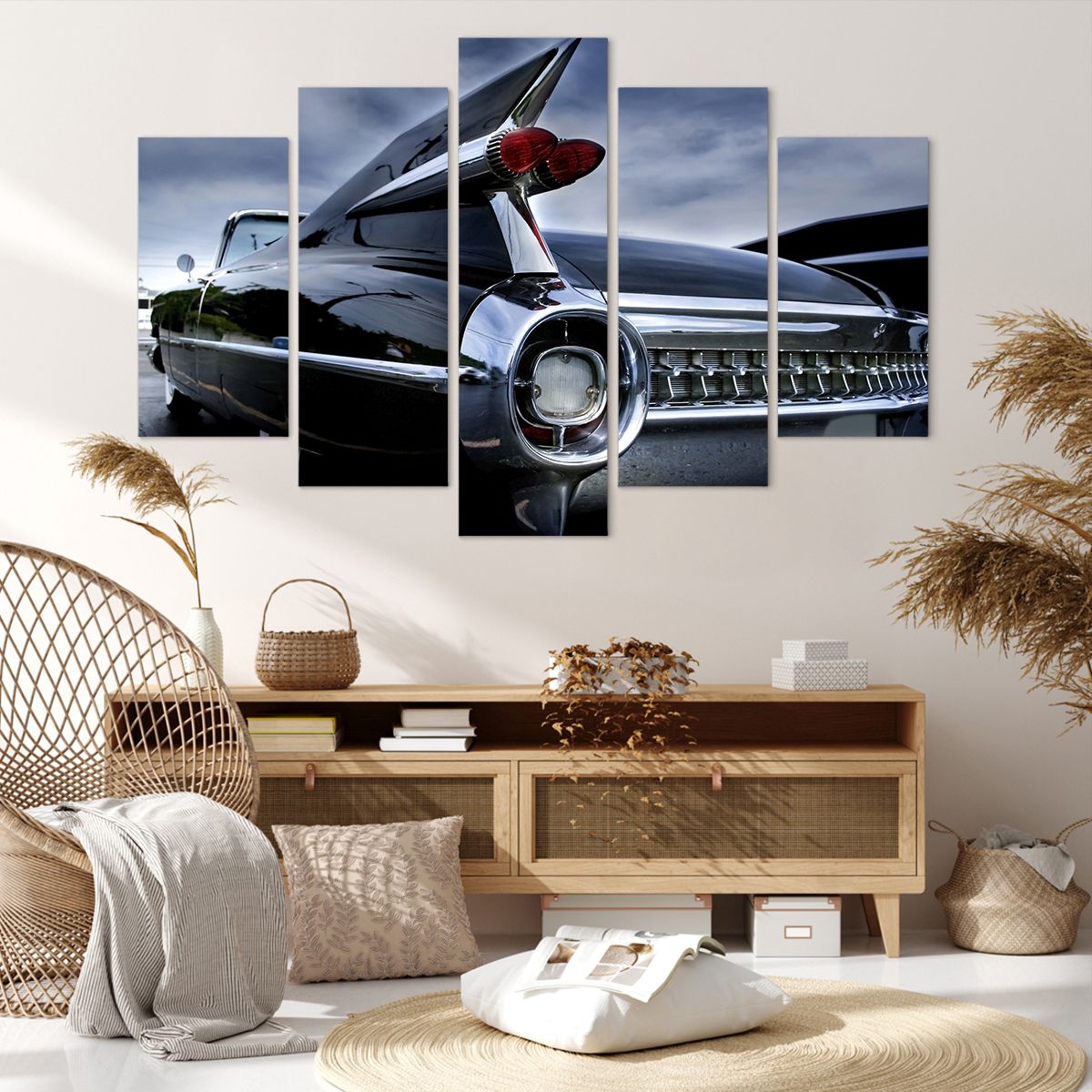 Obraz Na Płótnie - Cadillac Samochód - 150X100 Cm - Ea150X100-0159