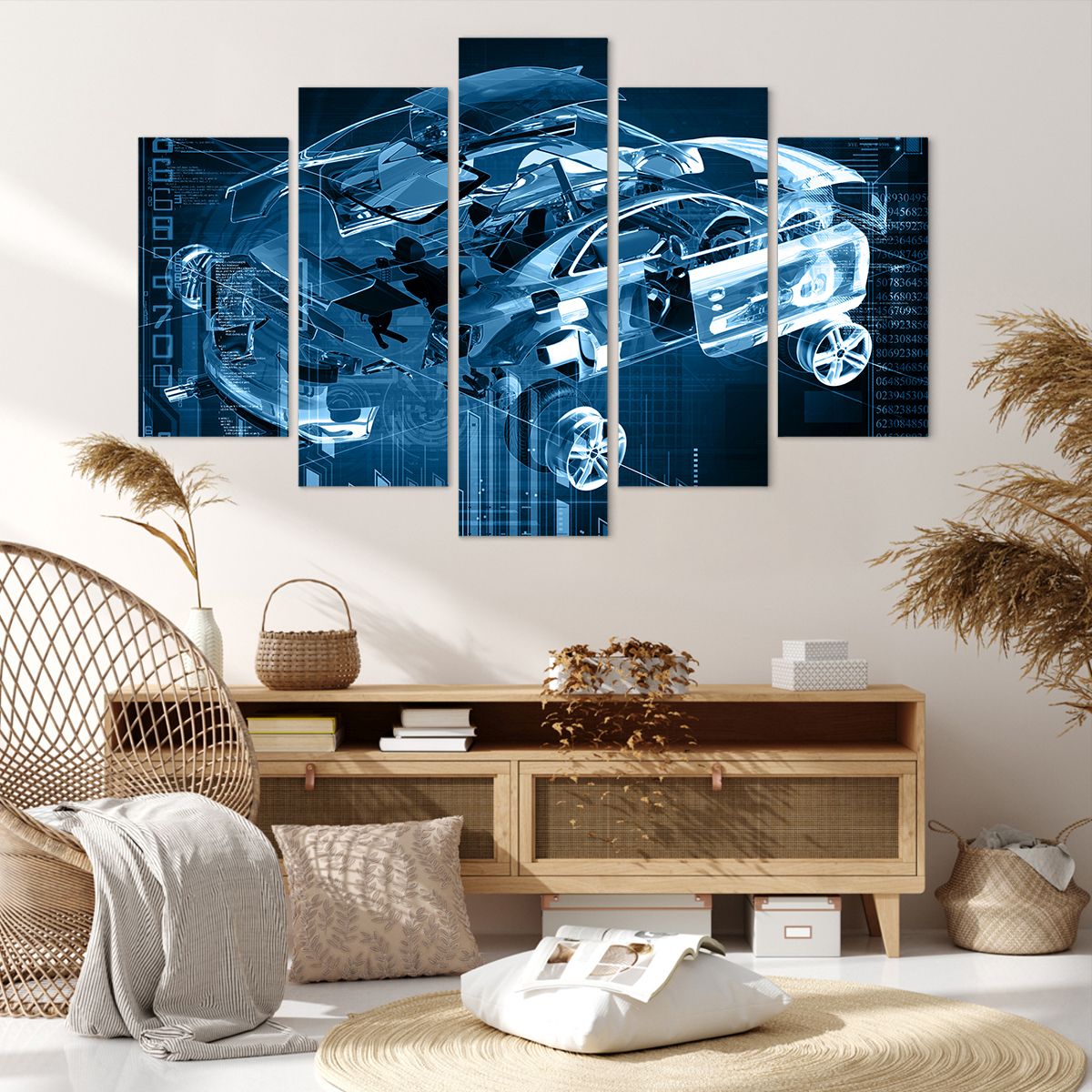 Obraz Na Płótnie - Samochód Prototyp - 150X100 Cm - Ea150X100-2615