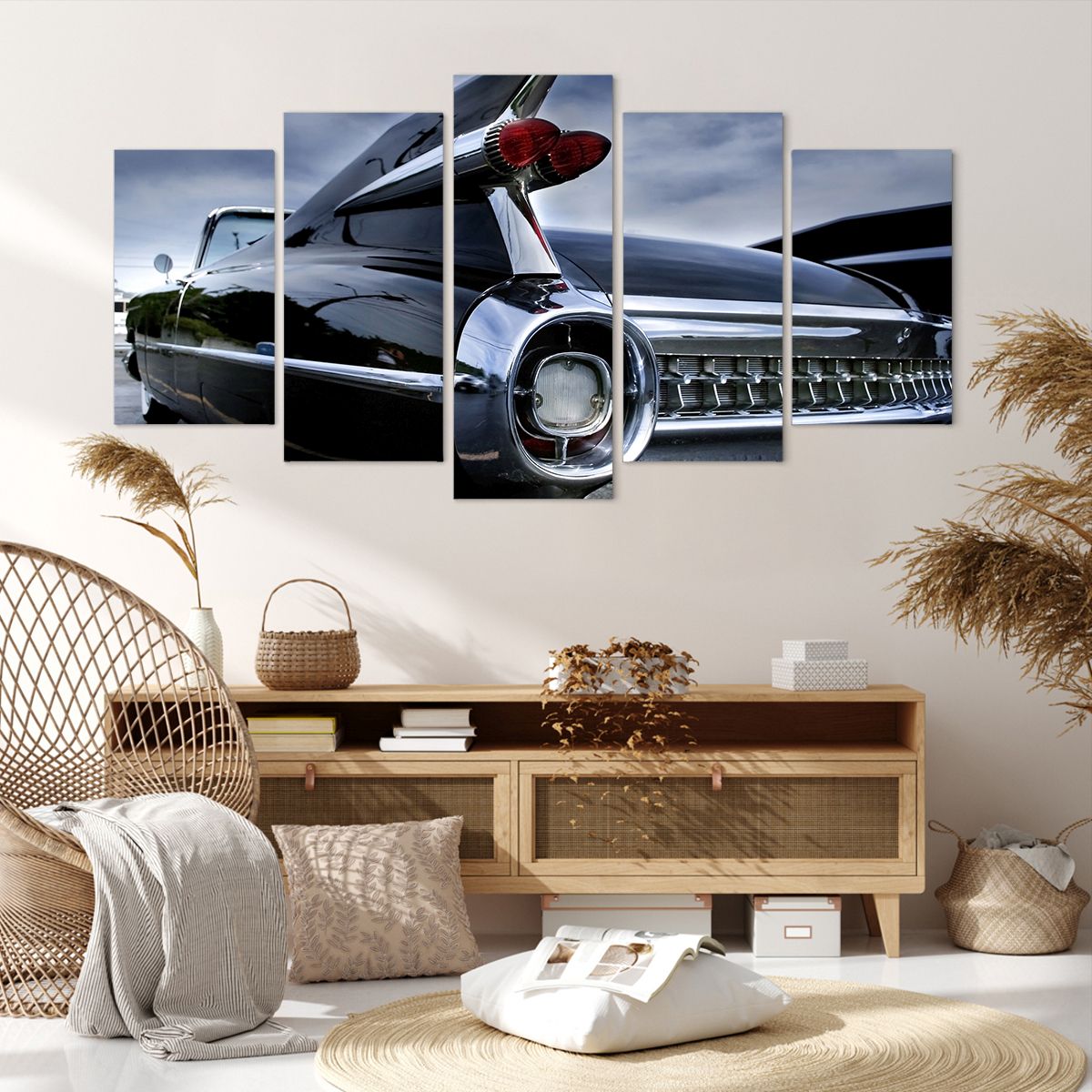 Obraz Na Płótnie - Cadillac Samochód - 160X85 Cm - Ea160X85-0159