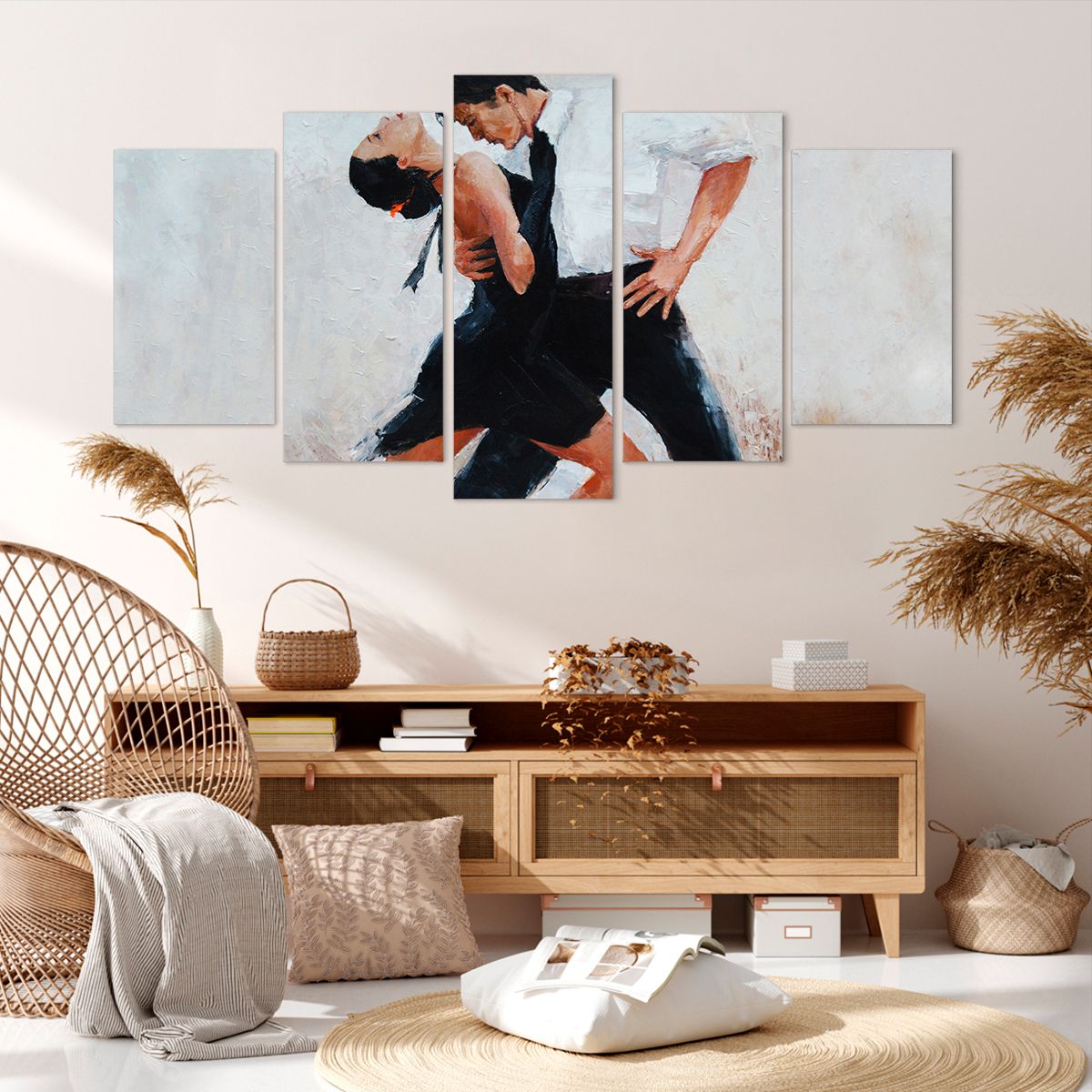 Obraz Na Płótnie - Tango Tancerze  - 160X85 Cm - Ea160X85-3771