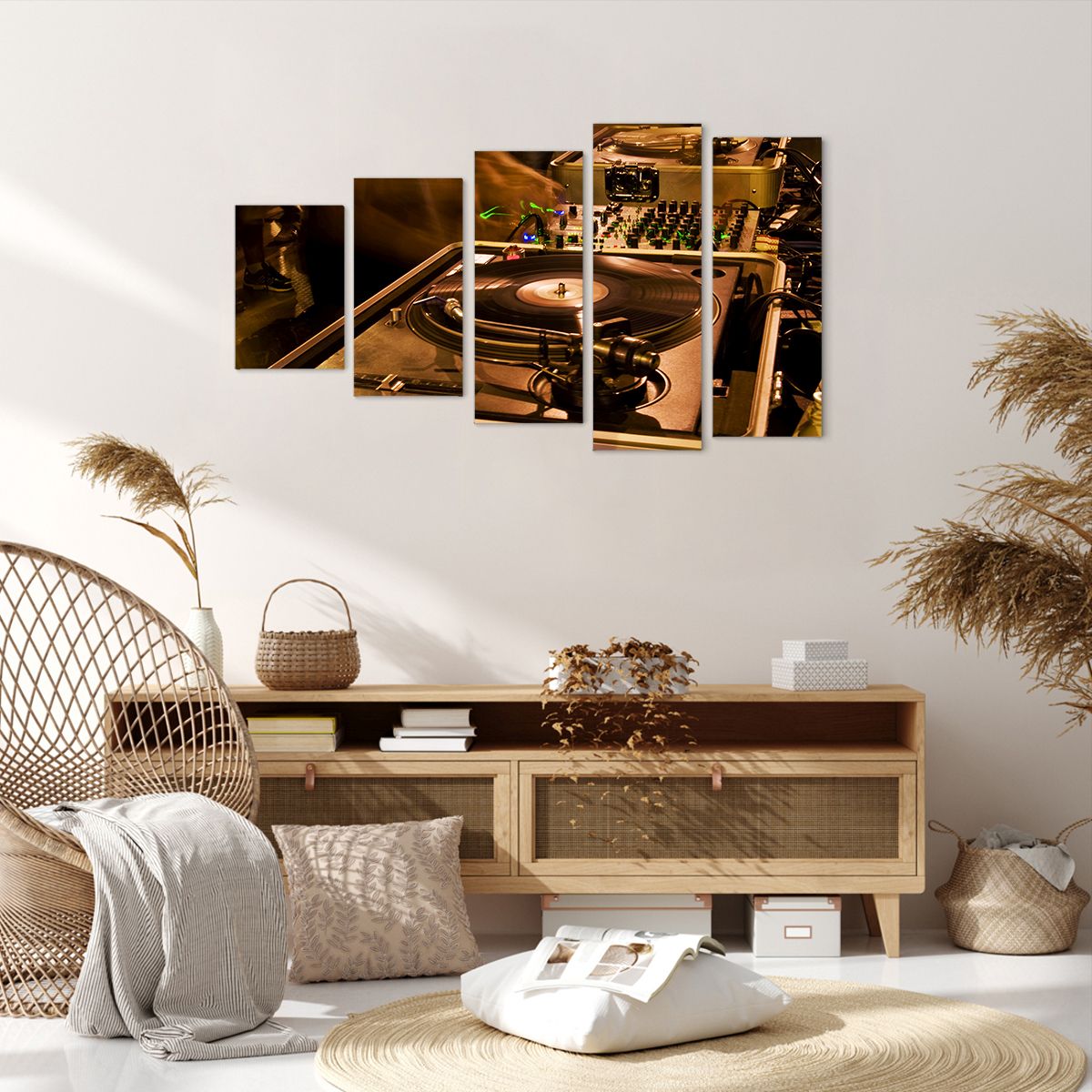 Obraz Na Płótnie - Studio Nagrań  - 100X60 Cm - Eg100X60-0505