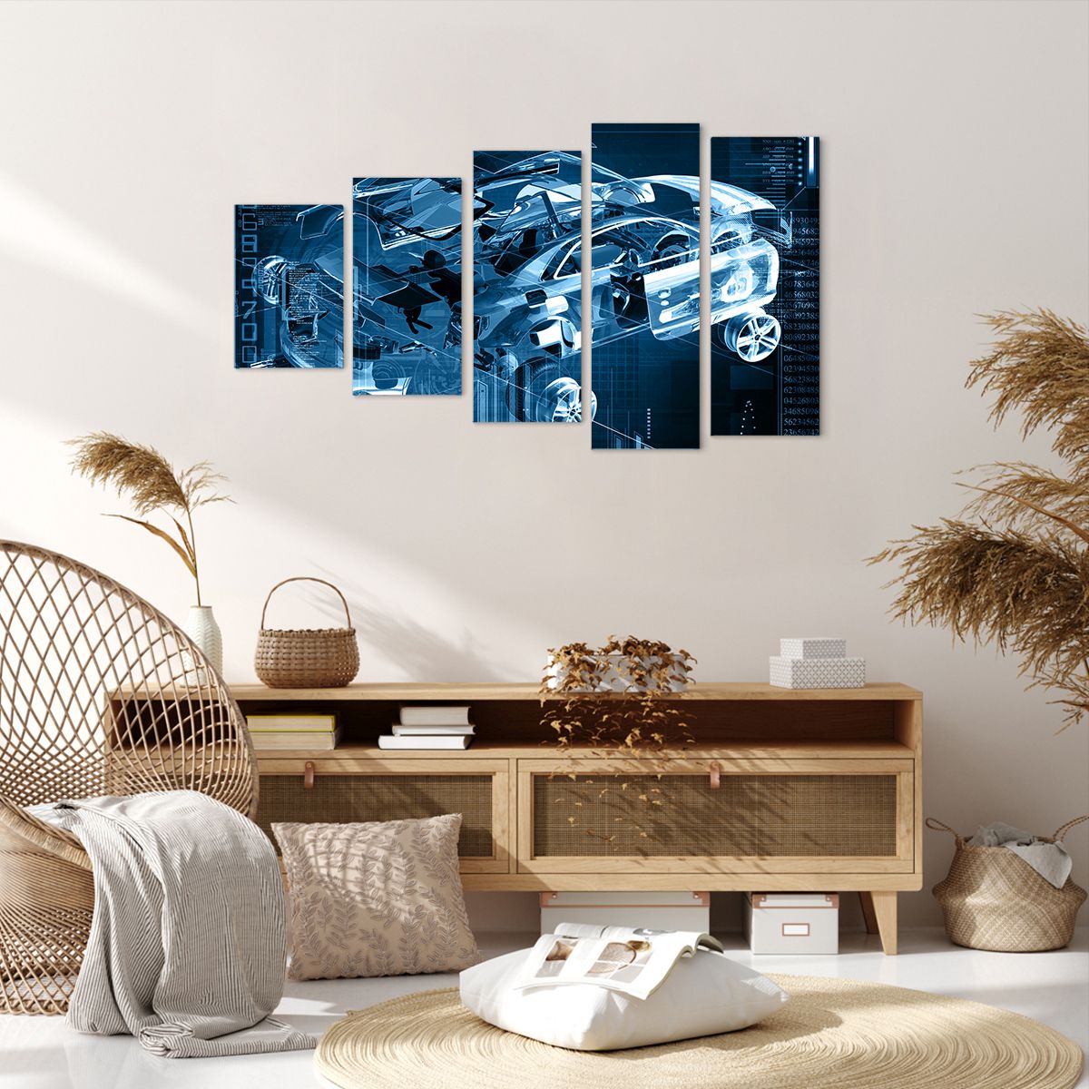 Obraz Na Płótnie - Samochód Prototyp - 100X60 Cm - Eg100X60-2615