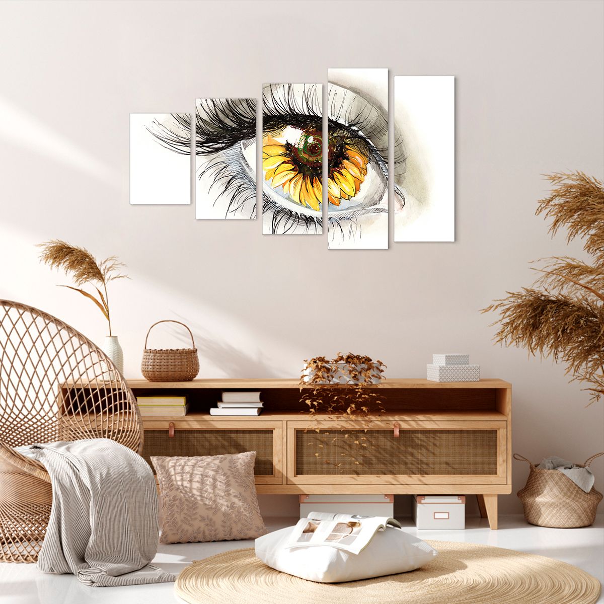 Obraz Na Płótnie - Kobieta Oko - 100X60 Cm - Eg100X60-3003