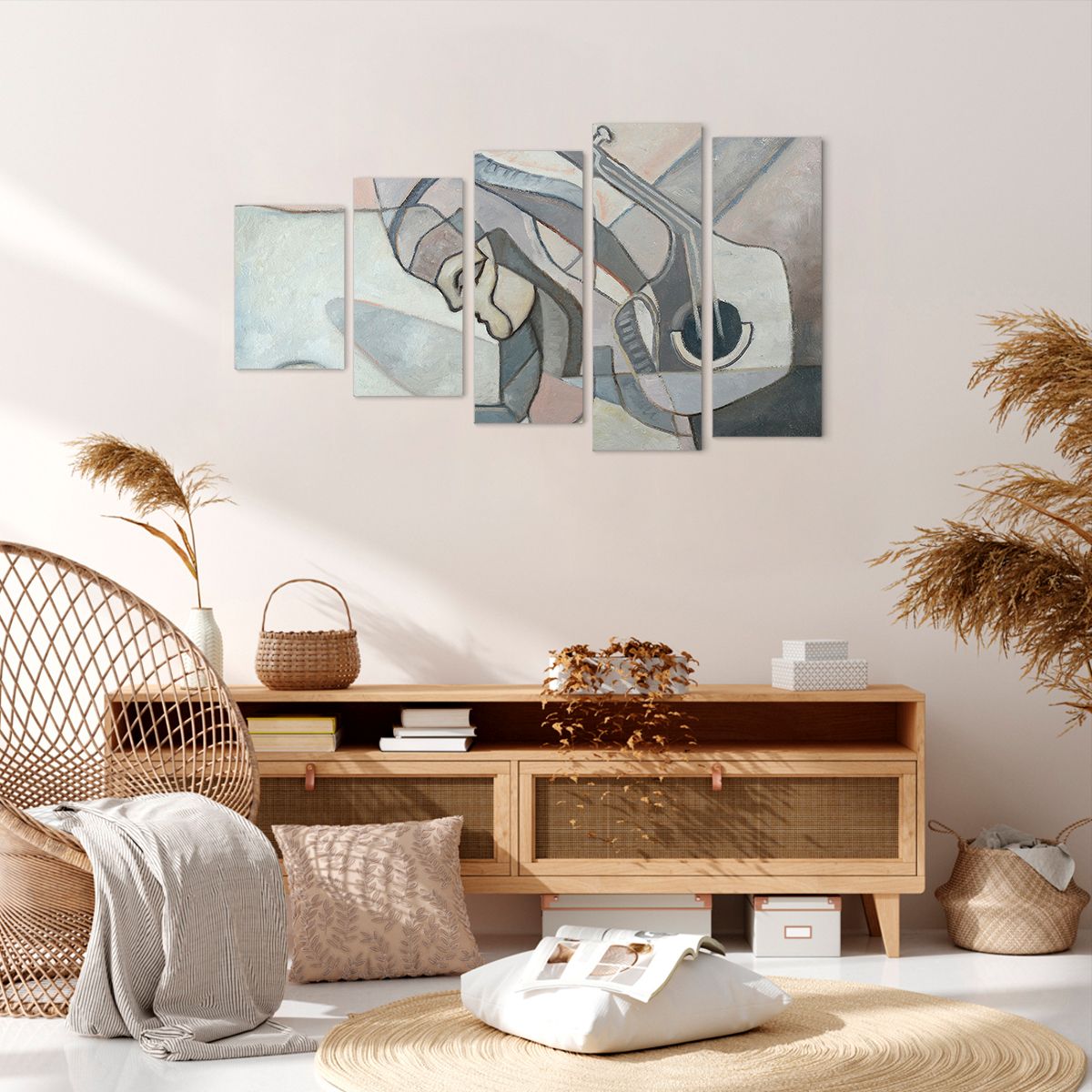 Obraz Na Płótnie - Kobieta Gitara  - 100X60 Cm - Eg100X60-3739