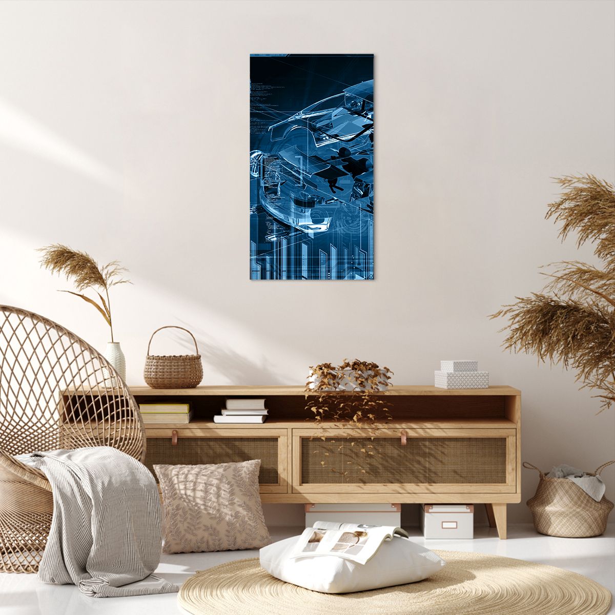 Obraz Na Płótnie - Samochód Prototyp - 55X100 Cm - Pa55X100-2615