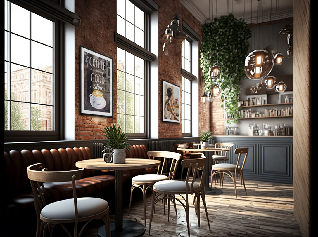 Przyciągające klientów wnętrza: Aranżacja restauracji, baru i kawiarni