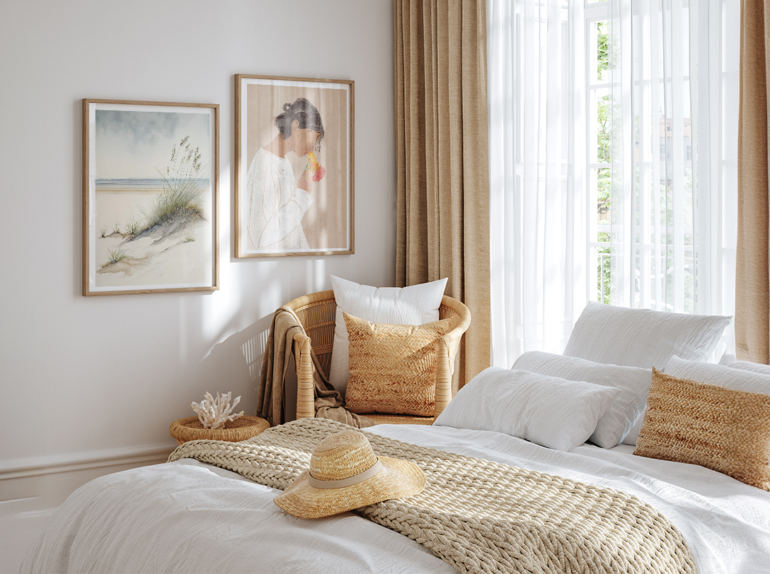 Obrazy w Stylu Boho do Sypialni: Twój Idealny Klimat