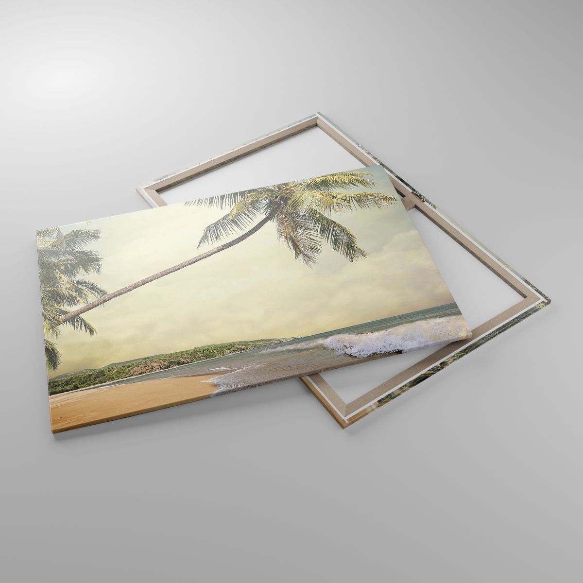 Obrazy Krajobraz, Obrazy Plaża, Obrazy Morze, Obrazy Palma Kokosowa, Obrazy Vintage