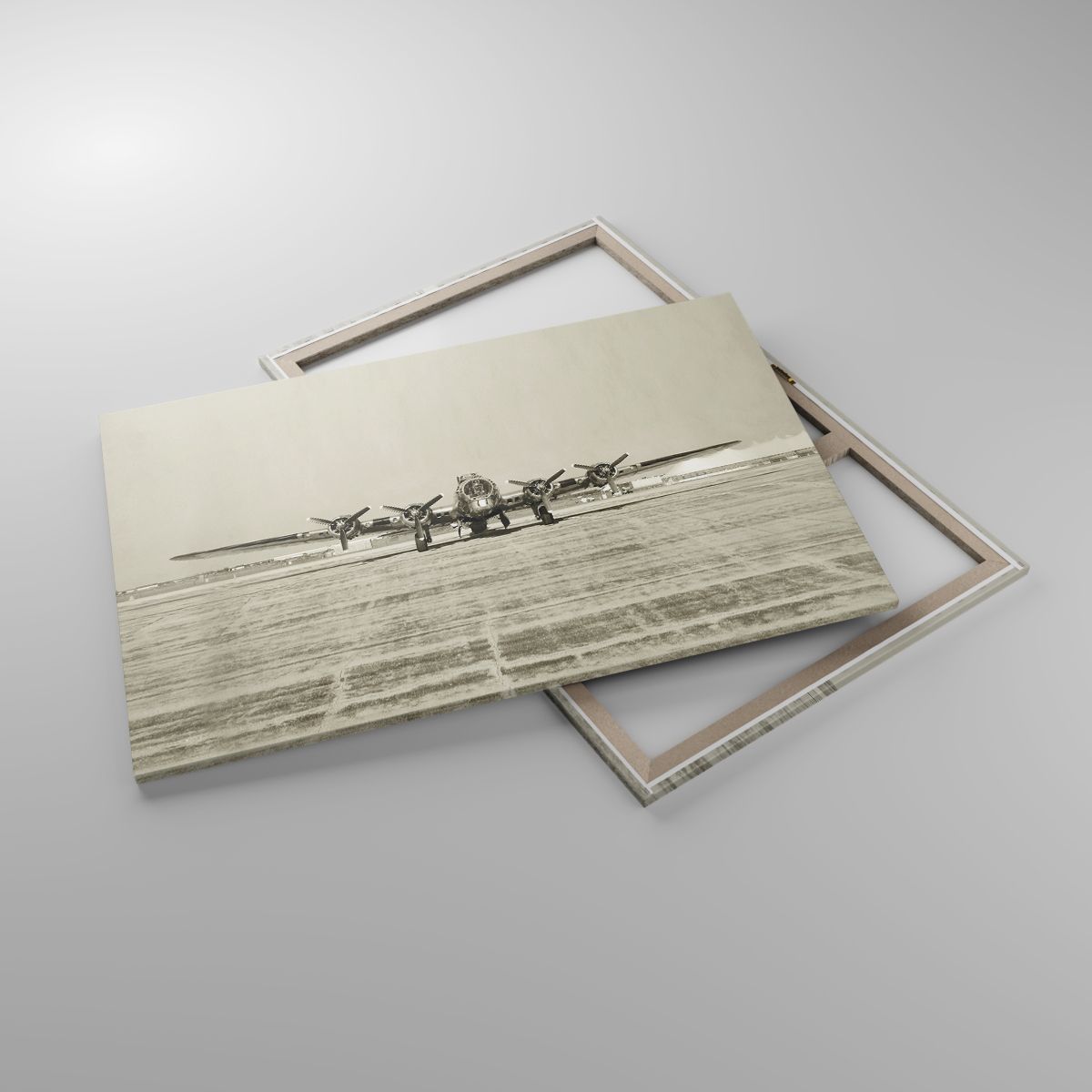 Obrazy Samolot Wojskowy, Obrazy Lotnisko, Obrazy Bombowiec, Obrazy Vintage, Obrazy Sepia