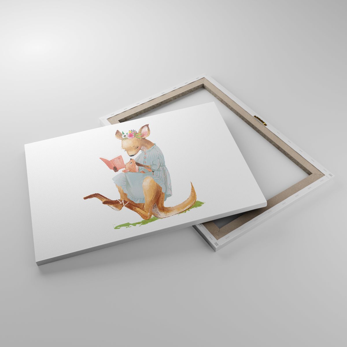 Leinwandbild Für Kinder, Leinwandbild Känguru, Leinwandbild Mutter Mit Baby, Leinwandbild Abstraktion, Leinwandbild Kunst