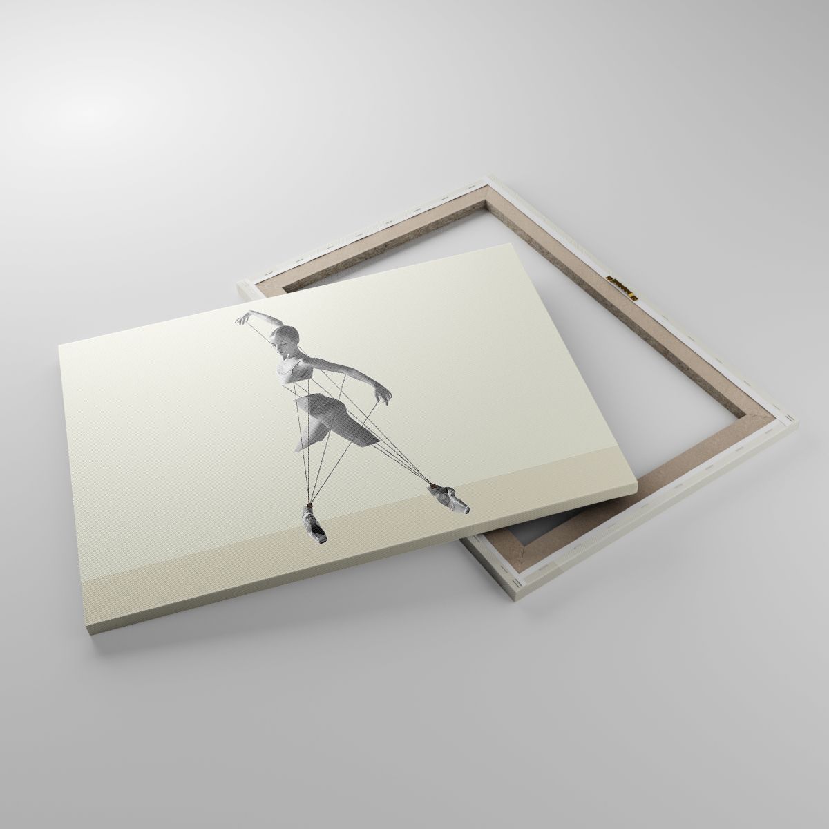 Leinwandbild Abstraktion, Leinwandbild Ballerina, Leinwandbild Tanzen, Leinwandbild Schwarz Und Weiß, Leinwandbild Tendenzen