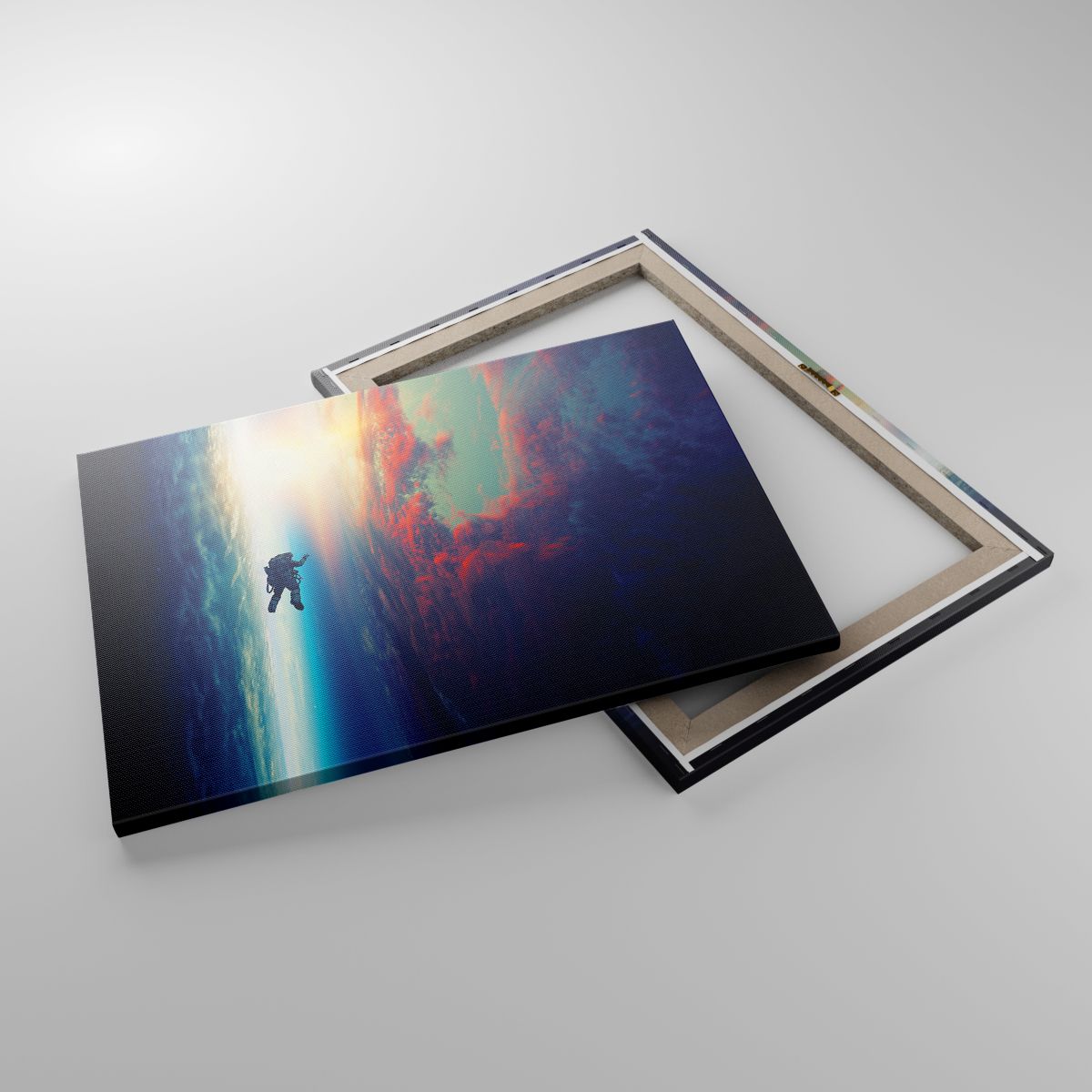 Leinwandbild Abstraktion, Leinwandbild Astronaut, Leinwandbild Kosmos, Leinwandbild Universum, Leinwandbild Gravitation