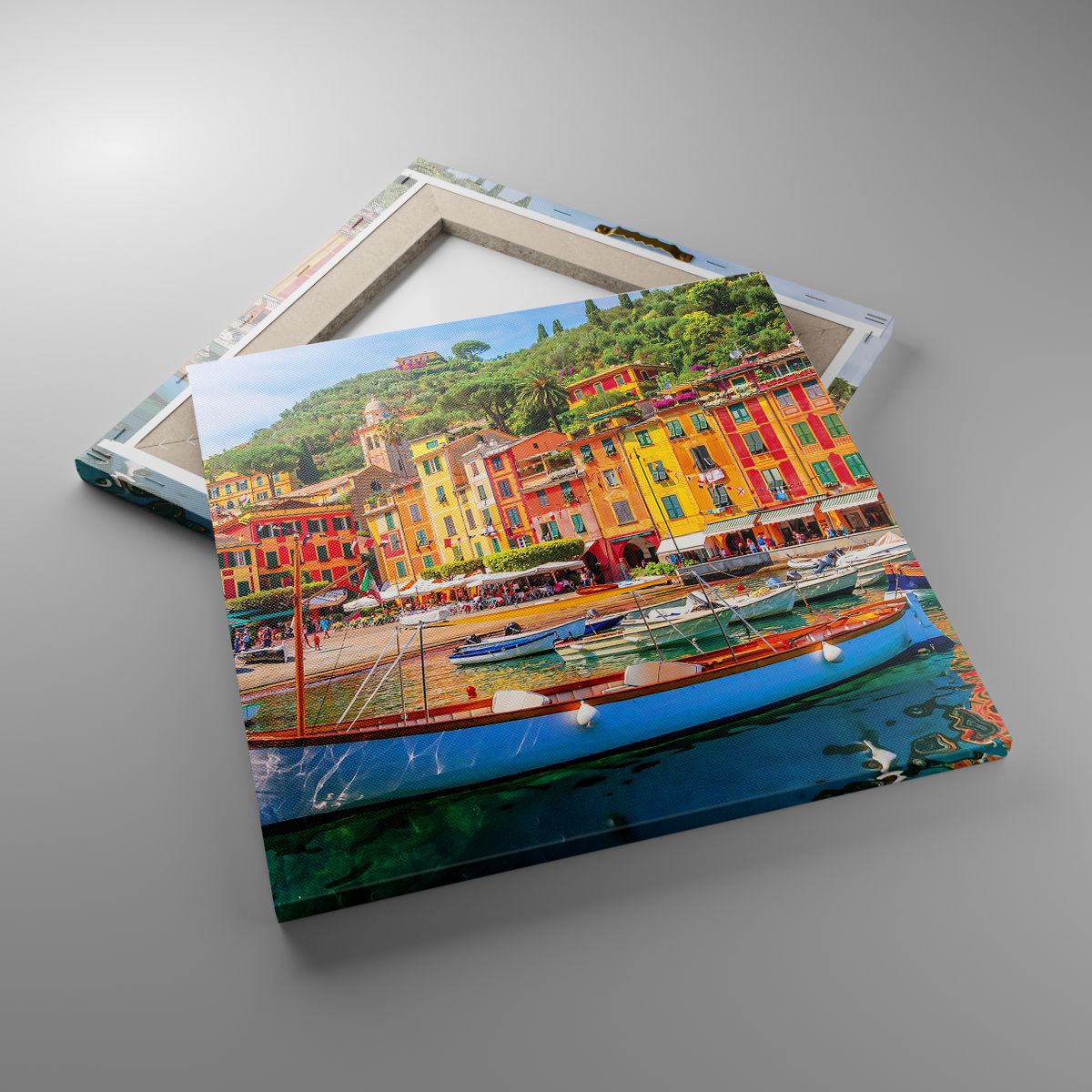 Obrazy Architektura, Obrazy Portofino, Obrazy Włochy, Obrazy Łodzie, Obrazy Podróże