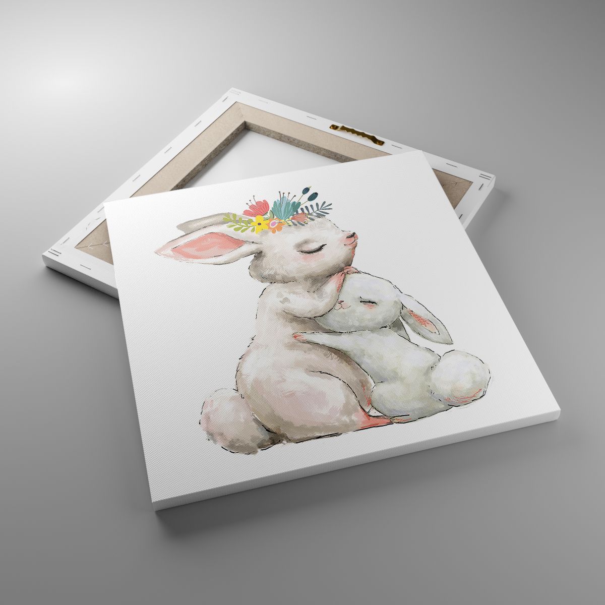 Canvas picture For Children, Canvas picture Rabbit, Canvas picture Mother With Baby, Canvas picture Story, Canvas picture Love