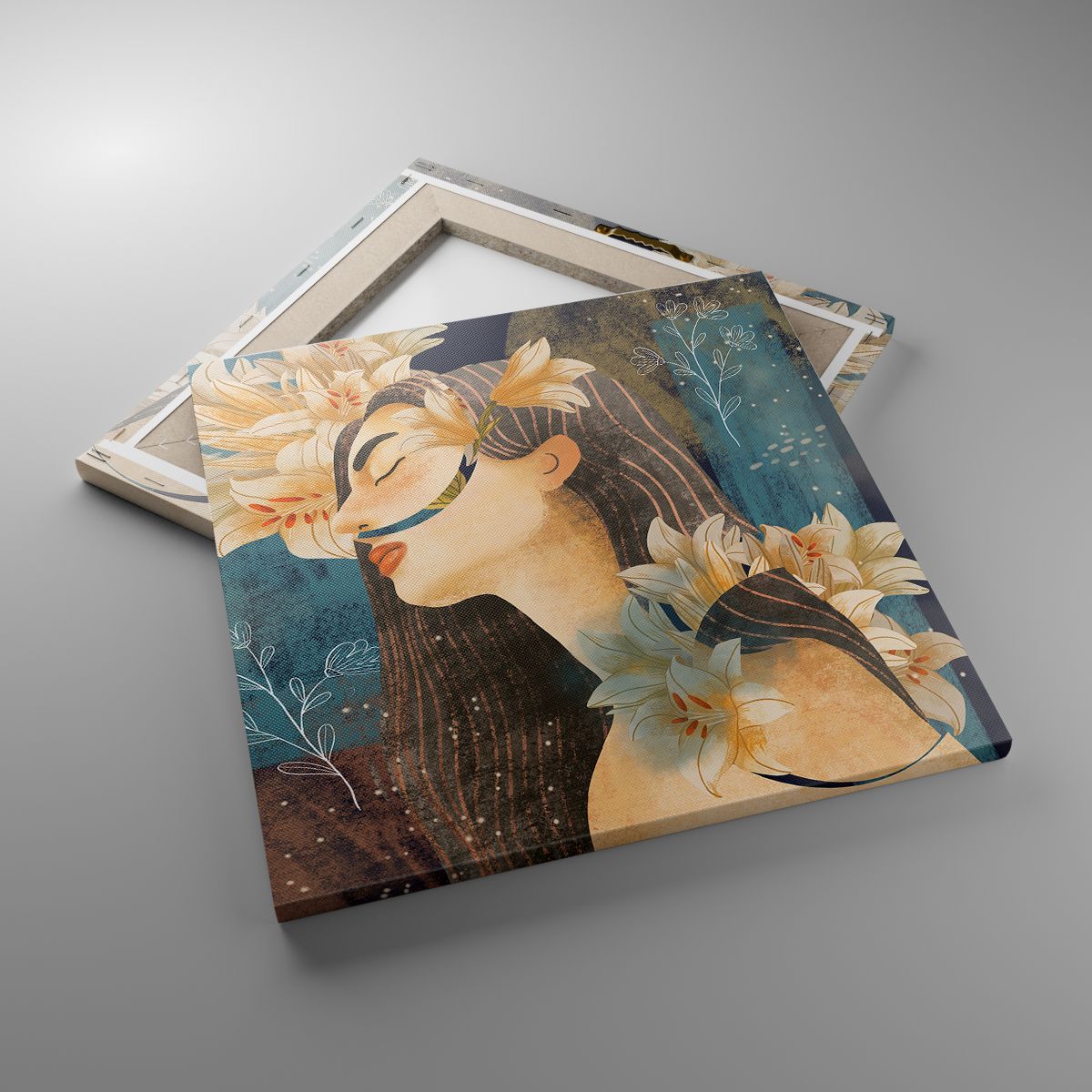 Canvas picture Abstraction, Canvas picture Woman, Canvas picture Flowers, Canvas picture Art, Canvas picture Body