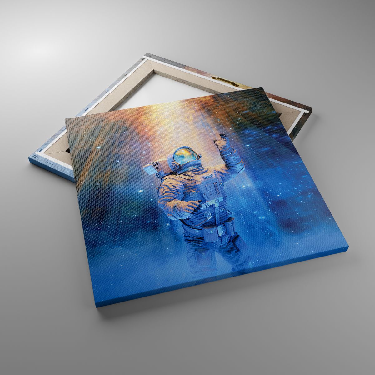 Leinwandbild Abstraktion, Leinwandbild Astronaut, Leinwandbild Kosmos, Leinwandbild Kunst, Leinwandbild Universum