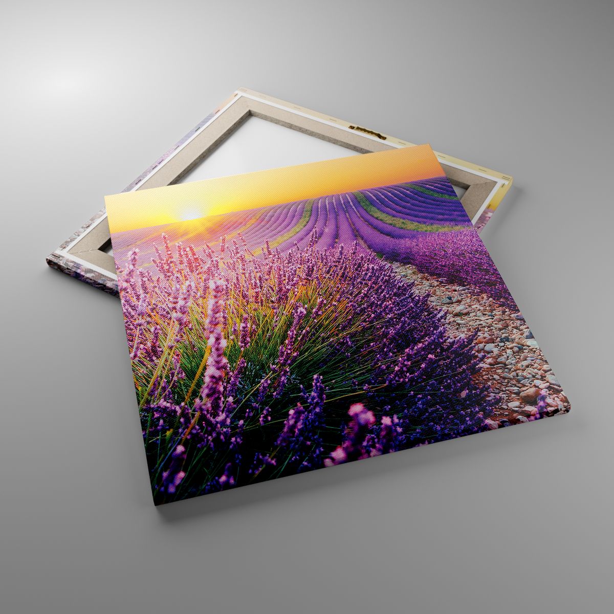 Leinwandbild Landschaft, Leinwandbild Lavendelfeld, Leinwandbild Provence, Leinwandbild Frankreich, Leinwandbild Natur