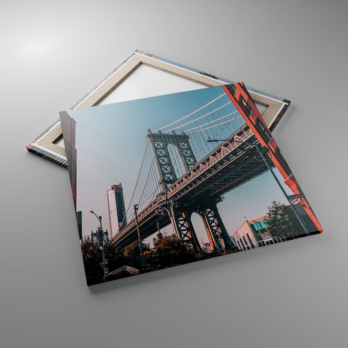 Leinwandbild New York, Leinwandbild Brooklyn Brücke, Leinwandbild Die Architektur, Leinwandbild Stadt, Leinwandbild Reisen
