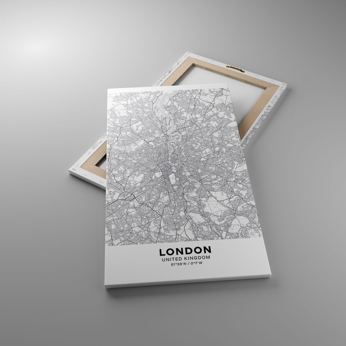 Cuadro Ciudad, Cuadro Mapa De La Ciudad, Cuadro Londres, Cuadro Gráficos, Cuadro Inglaterra